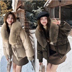 Cute Woman  Куртка с меховым воротником  M-B117