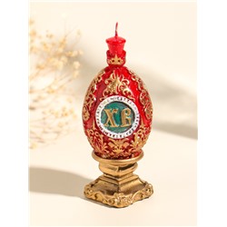 Свеча декоративная «Пасхальное яйцо с орнаментом», 5×12 см, 95 г
