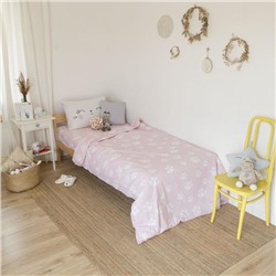 Постельное бельё Этель 1,5 сп "Pink cat" 143х215 см, 150х214 см, 50х70 см -1 шт, 100% хлопок, бязь