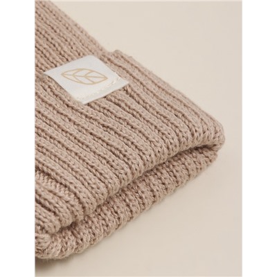 Комбинезон вязаный SL Home, рост 92 - 98 см, бежевый