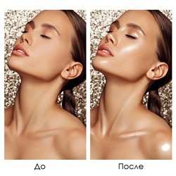 Сияющая пудра для тела, лица и волос с помпой-распылителем Handaiyan, Цвет 01