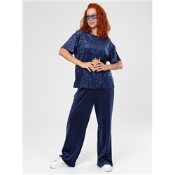 Элнора-Жаккард - костюм синий