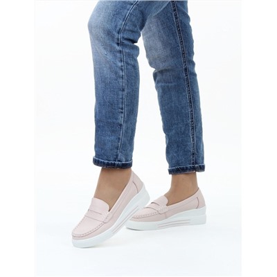 06-YD267-3 PINK Туфли женские (натуральная кожа)