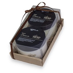 Набор подарочный №12 для тела ВАНИЛЬ (скраб Сорбе ВАНИЛЬ + крем Йогурт ВАНИЛЬ), ТМ ChocoLatte