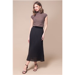 Юбка на резинке из бархатной ленты с подкладкой из вискозы