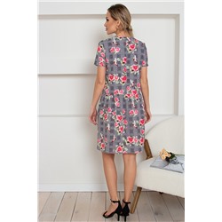 Красивое платье прямого силуэта Агнес №1