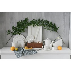 Кружка Magistro Crotone, 220 мл, фарфор, белая