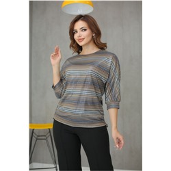 Блуза 227-17 трикотажная с люрексом