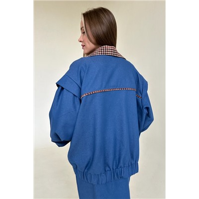 Жакет женский  DENIM075/01/Синий
