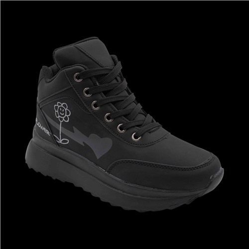 Кроссовки на меху В939-1 черные Размер 40