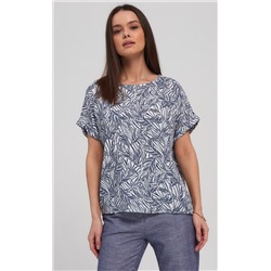 Блузка F212-1131-1 blue