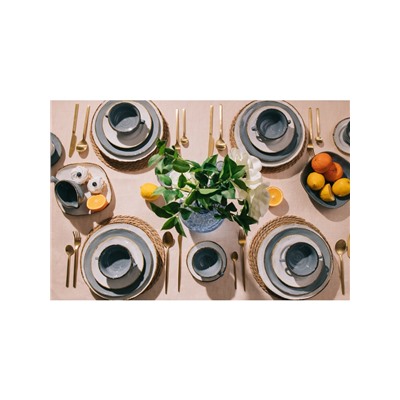 Соусник Magistro Alpine Frost, 285 мл, фарфор, голубовато-серый