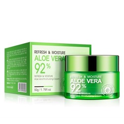 Освежающий и увлажняющий крем гель для лица и шеи Bioaqua Aloe Vera Косметика уходовая для лица и тела от ведущих мировых производителей по оптовым ценам в интернет магазине ooptom.ru.