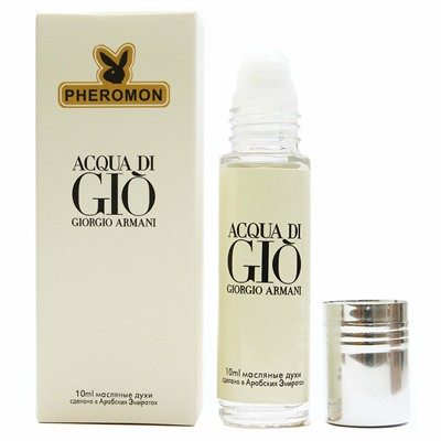Духи с феромонами Giorgio Armani Acqua Di Gio for men 10 ml (шариковые)