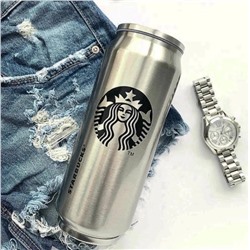 Термобанка для напитков Starbucks стальной 500мл