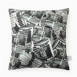 Подушка декоративная «Этель. Деньги», 40×40 см, велюр