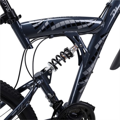 Велосипед 26" рама 18" 21sp KRYPTON PHANTOM серый полис чёрный