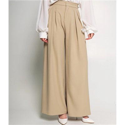 Брюки #КТ1873, бежевый