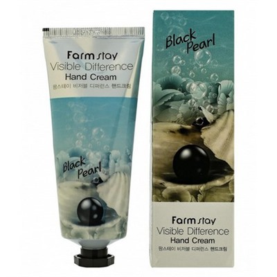 Крем для рук с пудрой черного жемчуга FarmStay Hand Cream Black PearlКорейская косметика по оптовым ценам. Популярные бренды Корейской косметалогии в интернет магазине ooptom.ru.