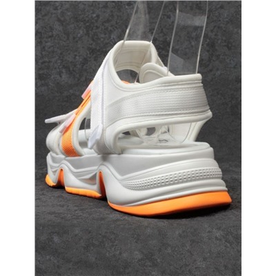 08-PED76-5 WHITE Босоножки (текстиль, стелька текстиль)