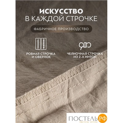 PRIME PRIVE СМОГЕН беж КПБ 145х205-1/180х220-1/50х70-2, 4 пр., хл.