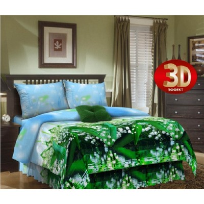 Постельное белье из бязи 125гр (без шва)  Б3Д-018