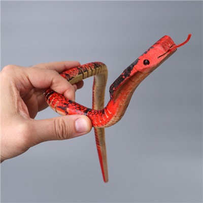 Деревянная игрушка «Змея Кобра», 60×2×2 см