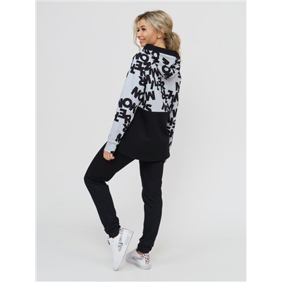 878 Костюм "Буквы на сером"