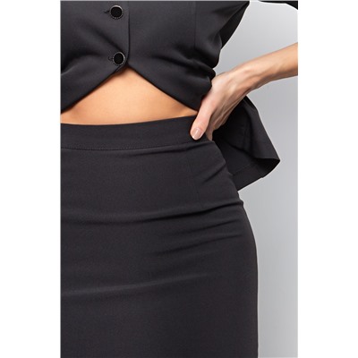 Юбка-карандаш чёрная Гвен №1