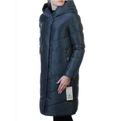 8033 DK. GRAY Пальто женское зимнее (био-пух)