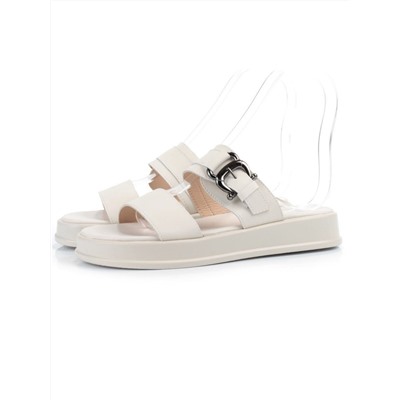 08-PEAQ198-1 LT. BEIGE Босоножки женские (натуральная кожа)
