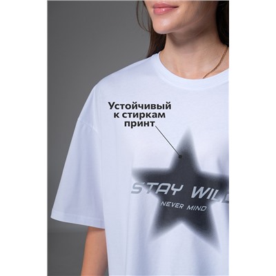 Футболка унисекс оверсайз Happyfox