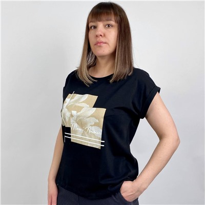 W3892 Футболка женская (цветок)