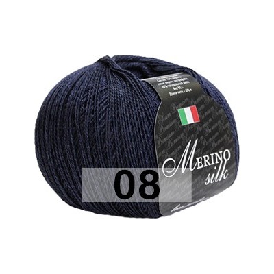 Пряжа Сеам Merino Silk 50