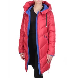 1175 RED Пальто женское зимнее PlOOEPLOO (200 гр. холлофайбера)