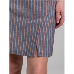 Юбка короткая в полоску