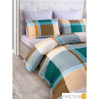 MedSleep ДЮРЕН Простыня на резинке 180х200х25, 1 пр., хл./сатин