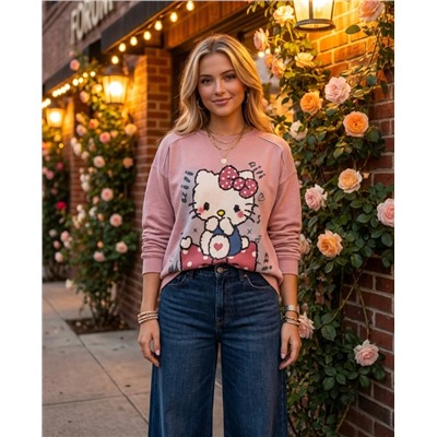 Толстовка OVER SIZE хлопок