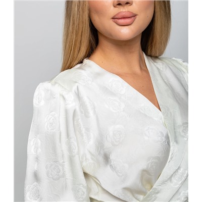 Блуза #КТ5138, молочный