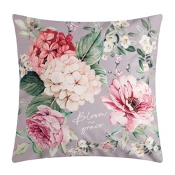 Наволочка декоративная «Этель» Bloom, 40×40 см, велюр