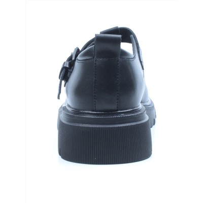 03-C1820-1 BLACK Полуботинки женские (натуральная кожа)