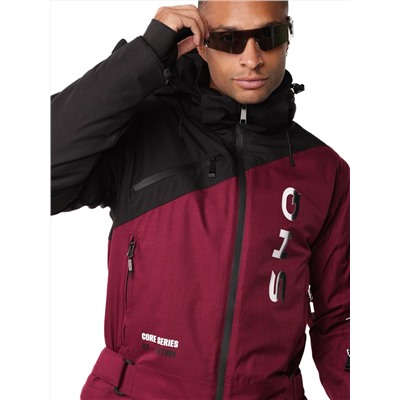 Комбинезон A-89033 Темно-бордовый