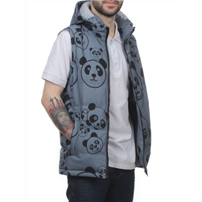 2120 GRAY Жилет мужской (100 гр. синтепон)