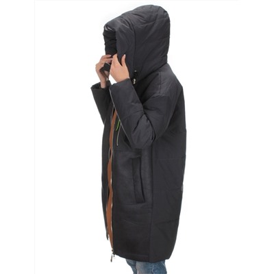 C1062 DK. GRAY Куртка зимняя женская (200 гр. холлофайбера)