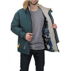 2170 GRAY GREEN Куртка мужская зимняя облегченная (150 гр. холлофайбер)