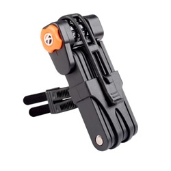 Замок раскладной кодовый R-LOCK "Robber Tears", 4 разряда, 8 секций 85 см 800 г закалённая нерж/ сталь AISI 304 в ABS пластике с креплением /уп 10/20
