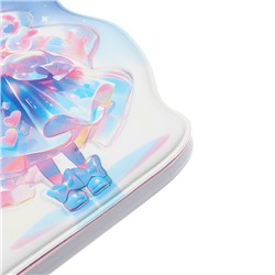 Записная книжка подарочная, на гребне 80 листов, в линейку, обложка ПВХ, 3D Аниме, 10.2×10.5 см