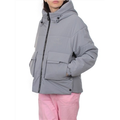288 GRAY Куртка зимняя облегченная женская (верблюжья шерсть)