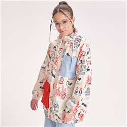 GZJN3371 ветровка для девочек (1 шт в кор.)