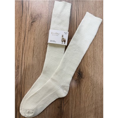 Носки-гольфы, 1 пара (шерсть ламы)